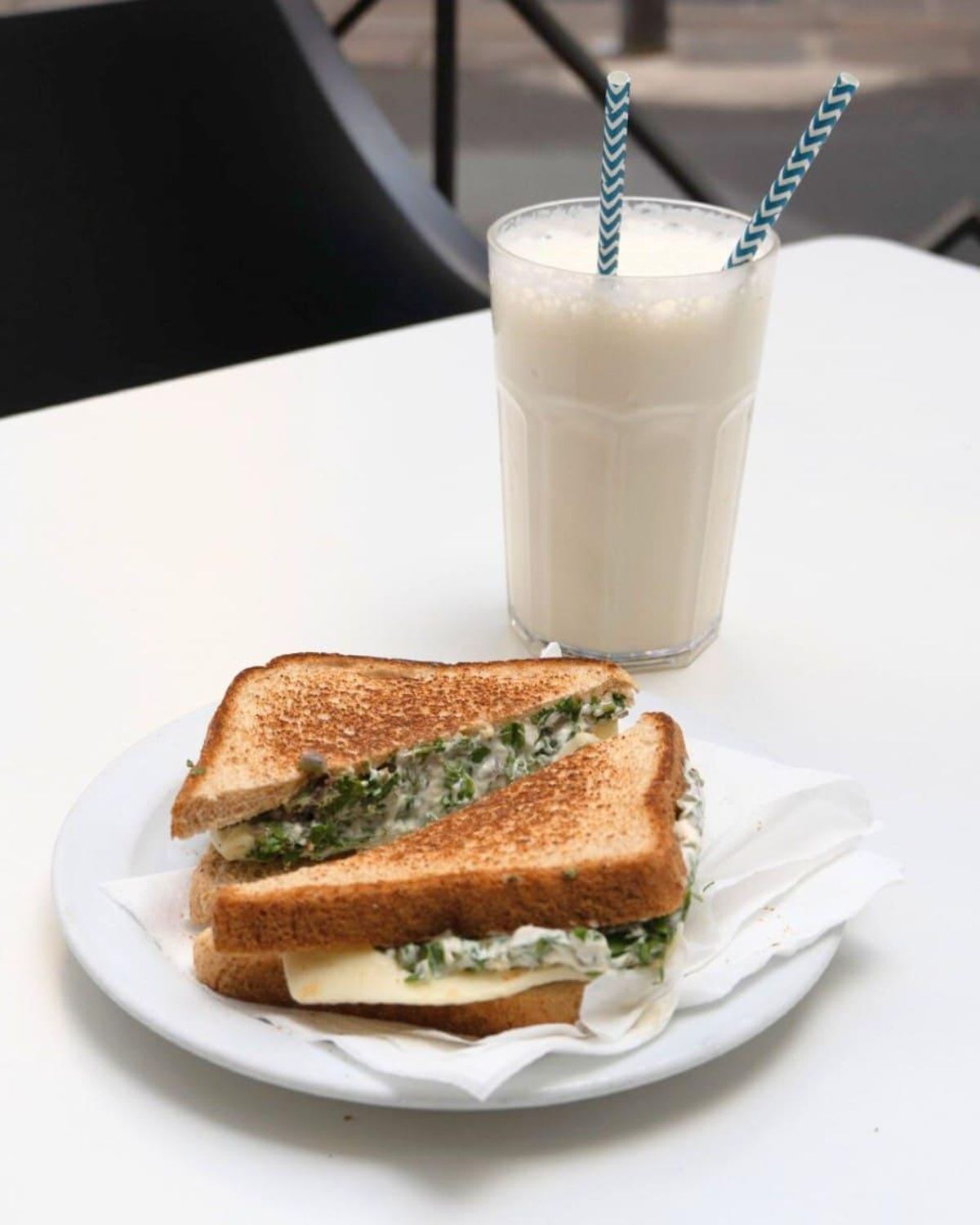 Sándwich de berros de Viva María.