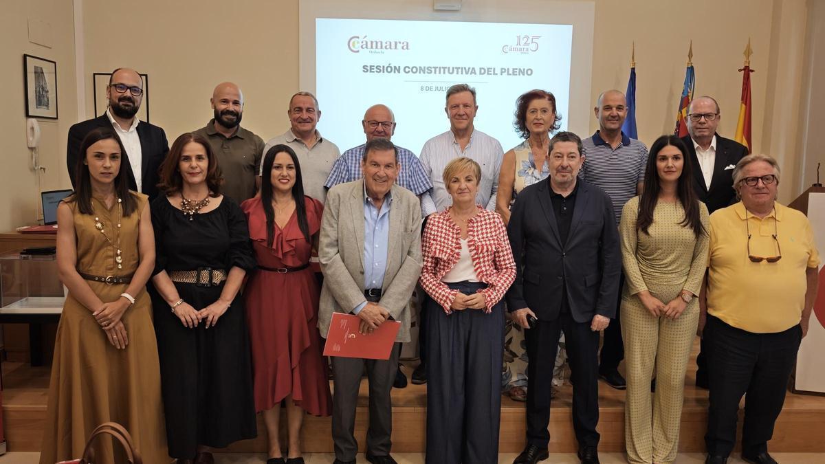 Miembros del pleno de la Cámara de Comercio