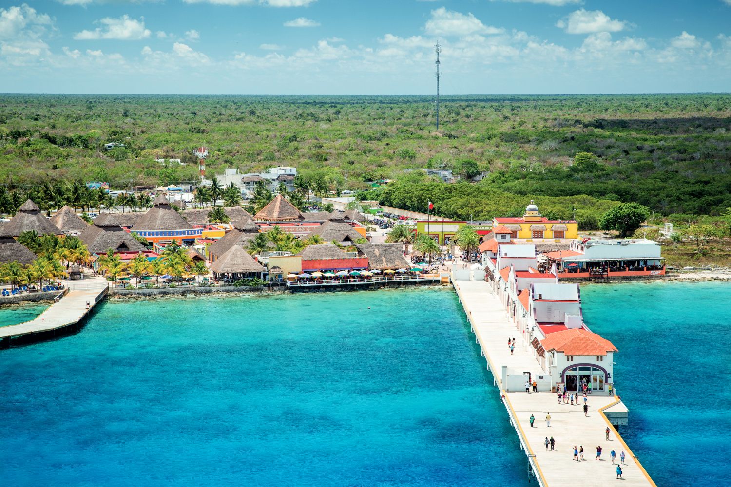 Port in Puerta Maya, Cozumel.