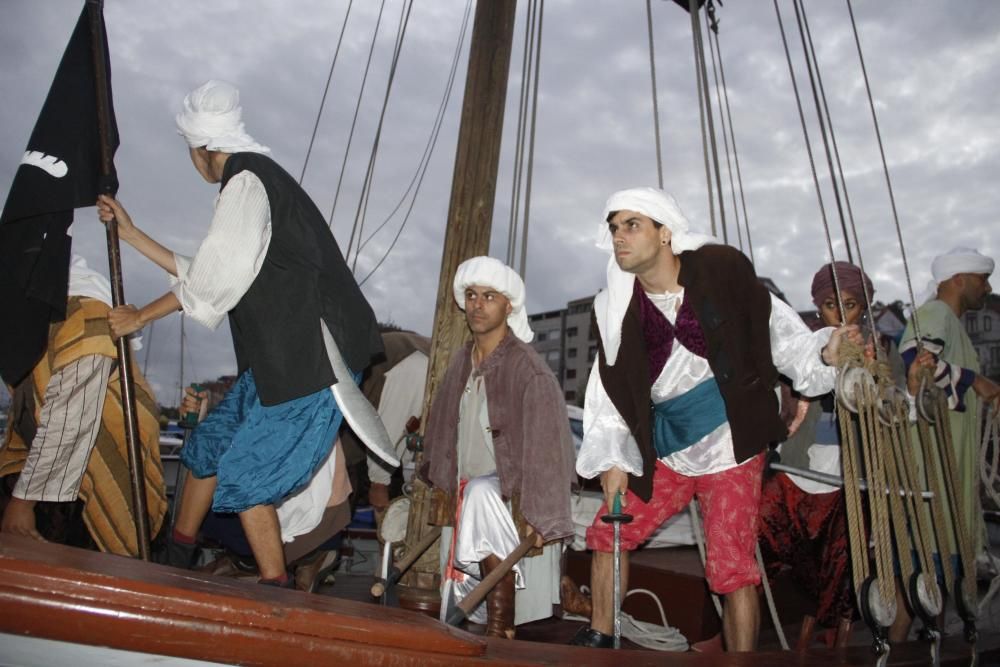 Cangas sucumbe a la invasión pirata