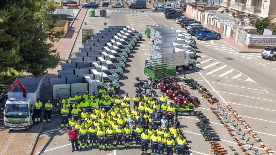  de Torrevieja asegura que el mantenimiento de zonas verdes sí llega ahora a todo el término municipal