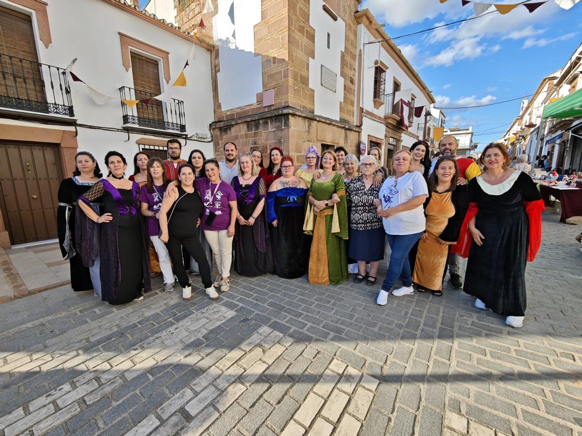 Participantes en Camino Real de la Plata, en Adamuz.