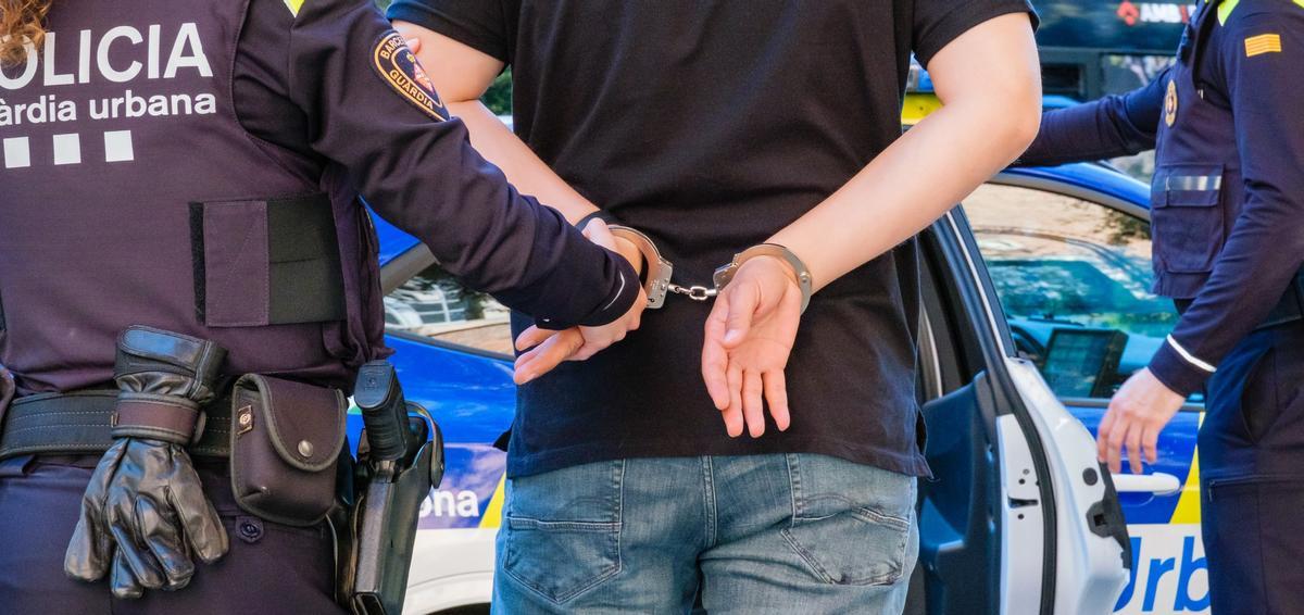 Un detenido por la Guardia Urbana de Barcelona