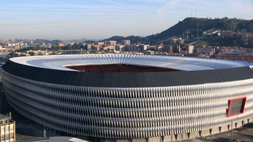 El estadio de San Mamés.