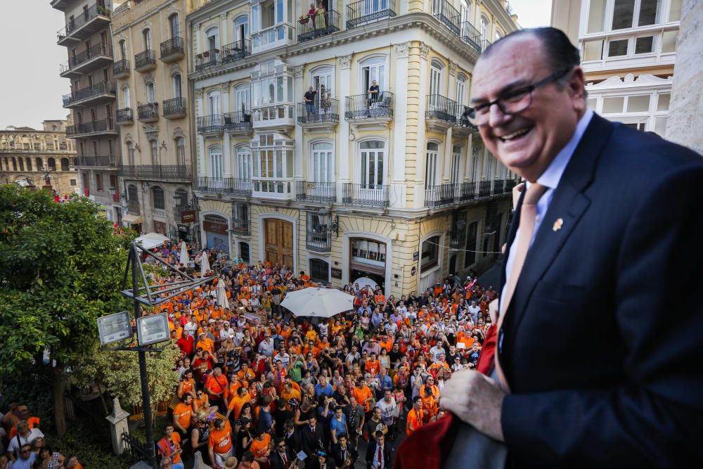 Actos de celebración del Valencia Basket