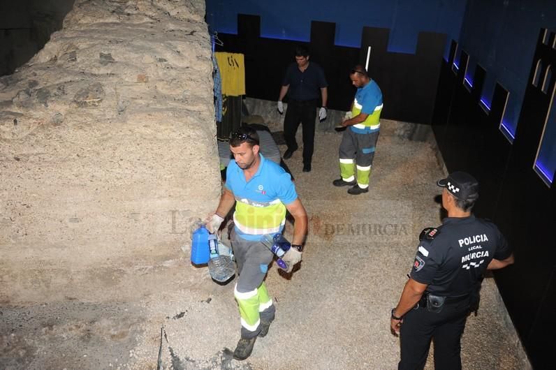 Desalojan al presunto violador del parking de la Glorieta