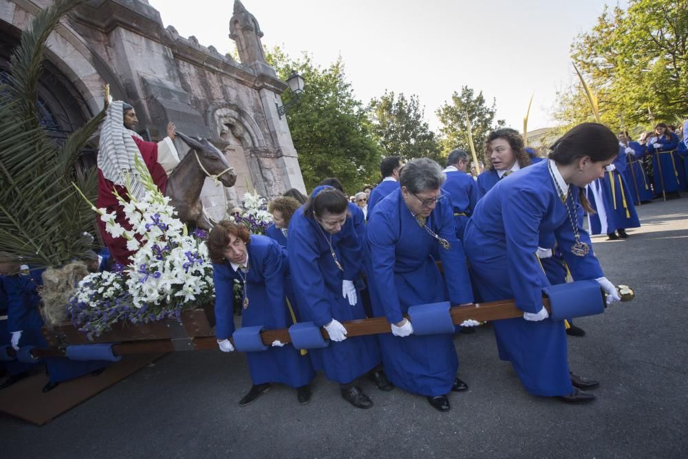 Procesión La Borriquilla en Oviedo