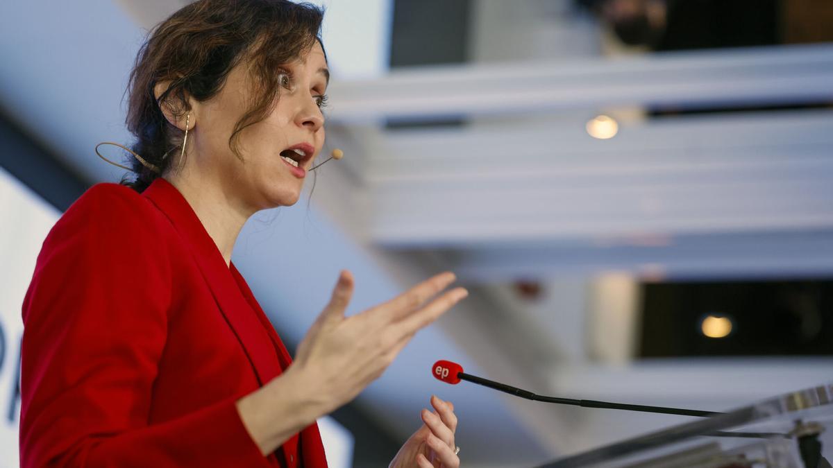 La presidenta de la Comunidad de Madrid, Isabel Díaz Ayuso.