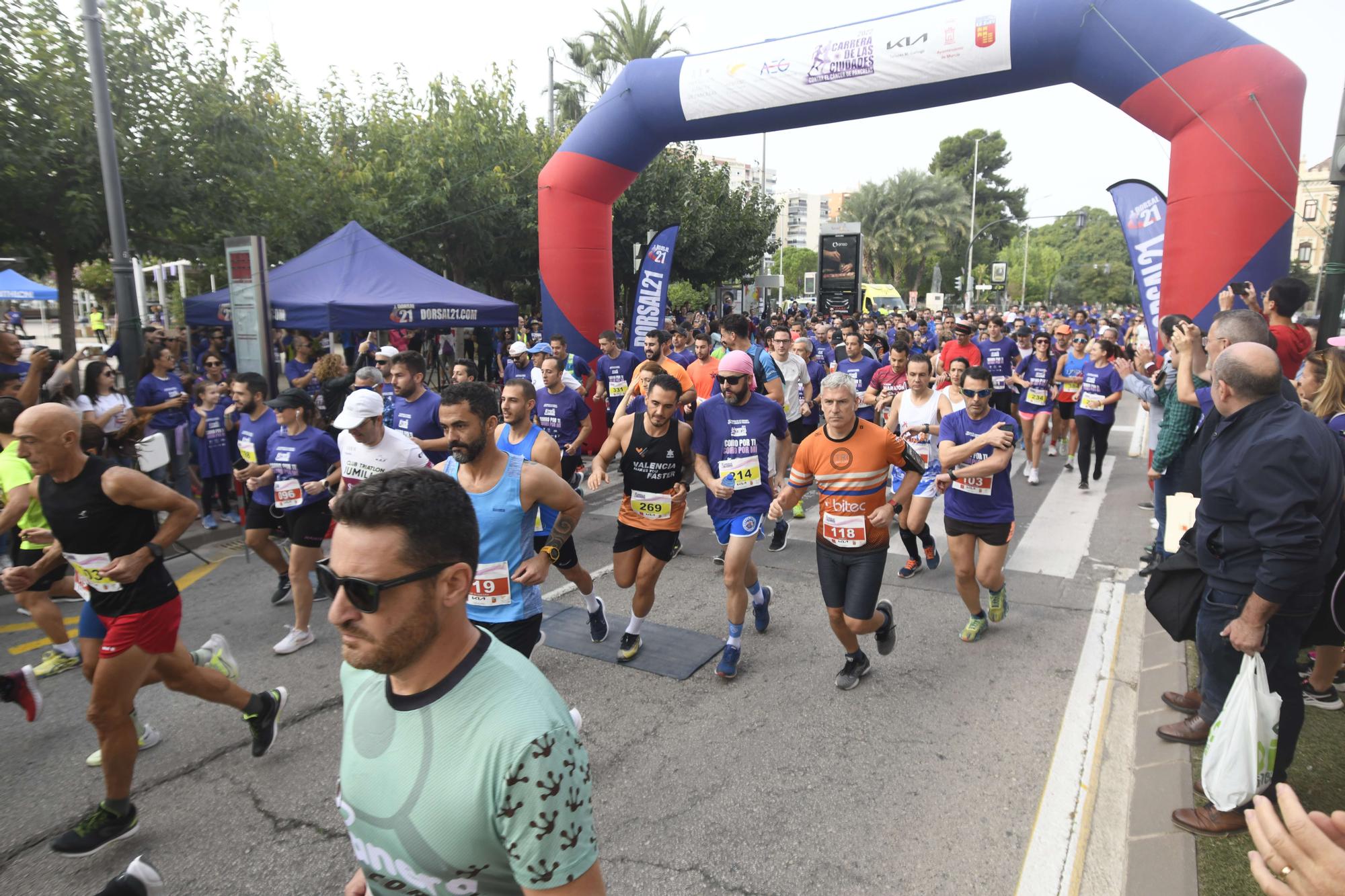 Carrera contra el cáncer de páncreas en Murcia