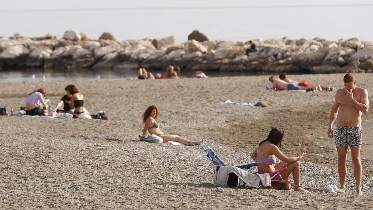 Buen tiempo en Málaga, este 1 de enero.