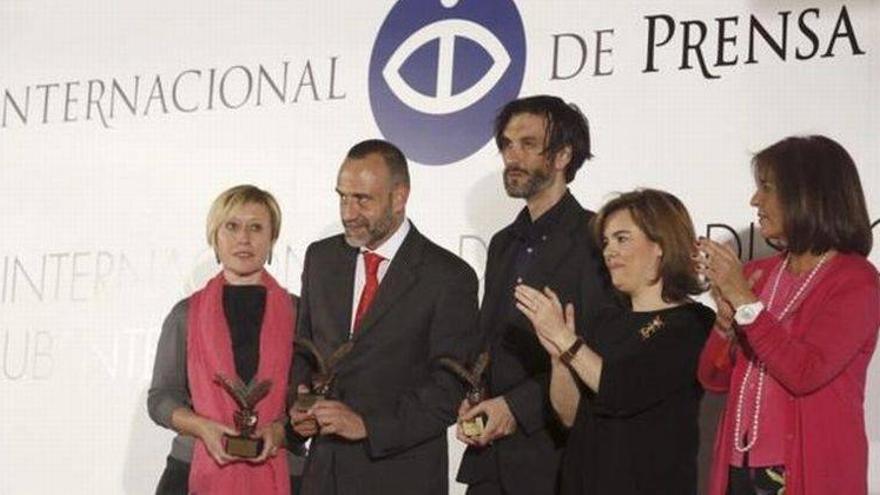 El Club Internacional de Prensa premia a Marginedas, Espinosa y García Vilanova