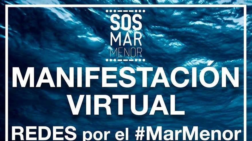 #SOSMarMenor convoca una manifestación virtual por el estado del Mar Menor