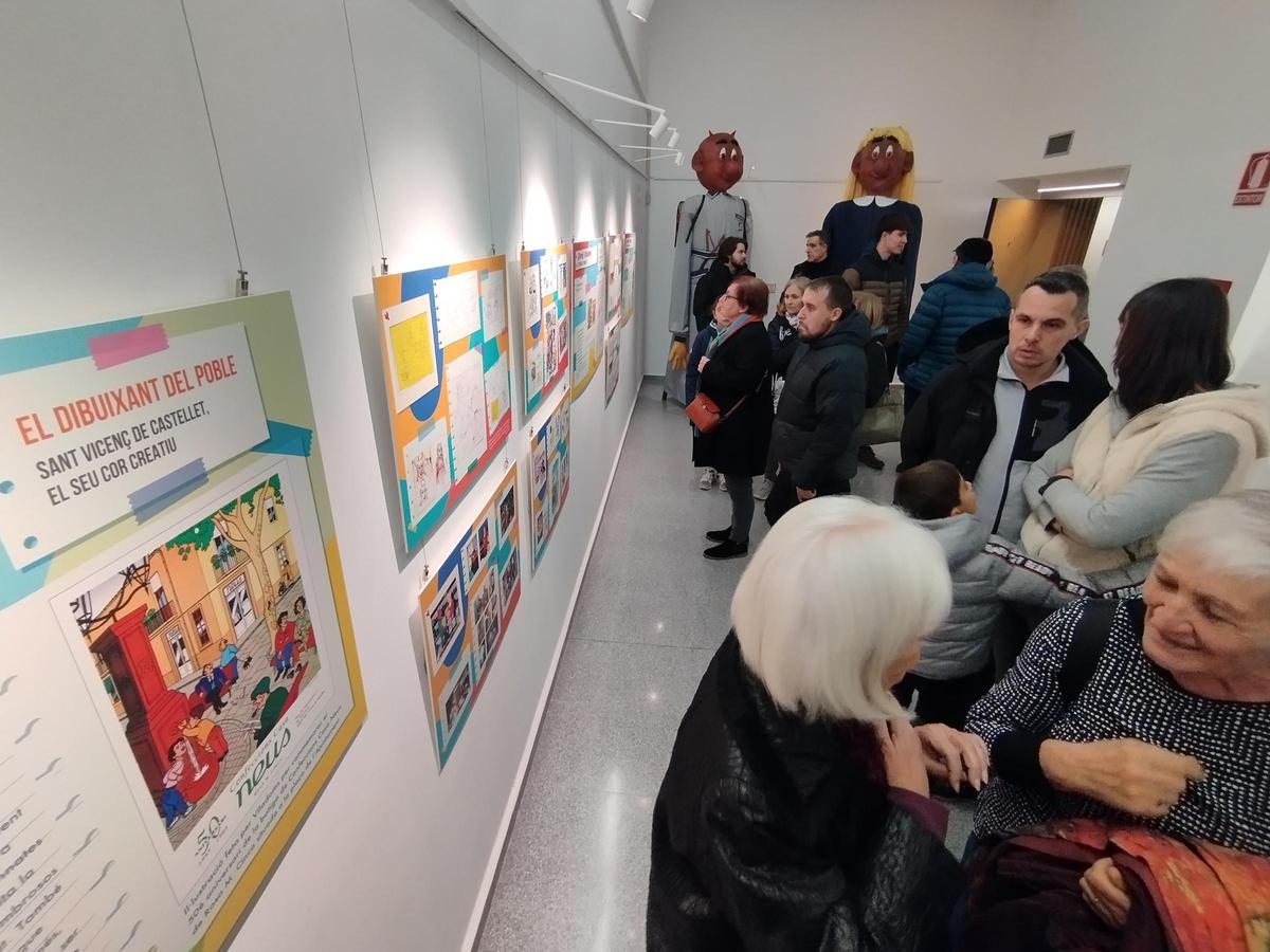 Exposició a Sant Vicenç sobre Jordi Viladoms