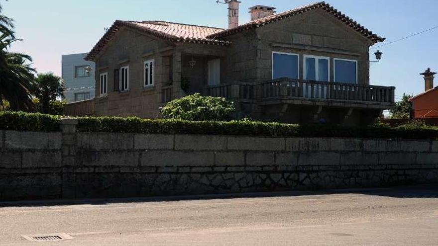 Vivienda de Nené Barral en As Sinas, Vilanova de Arousa.