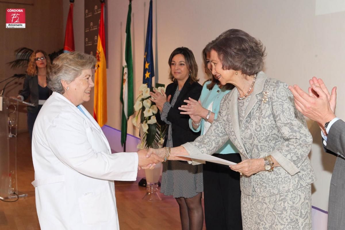 Fotogalería: La Reina Doña Sofía inaugura el acto central del 40º aniversario del Hospital Reina Sofía