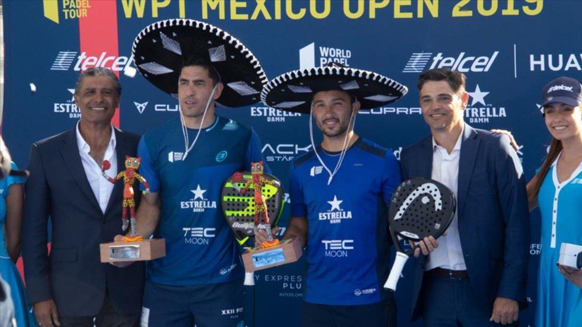 Maxi y Sanyo se coronaron en la cuyna del pádel