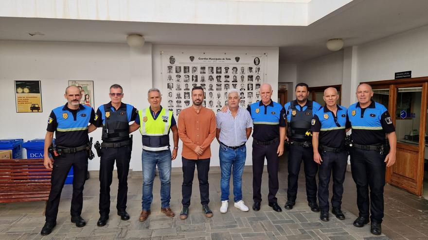 La Policía Local de Telde despide con honores a Manuel Hernández (Manolín) por su jubilación