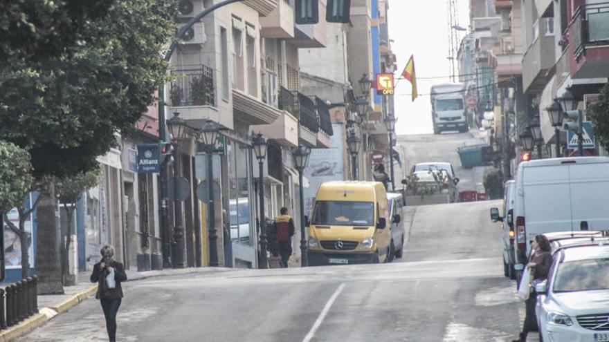 Imagen de una calle del centro del casco urbano de San Miguel/ Foto Tony Sevilla