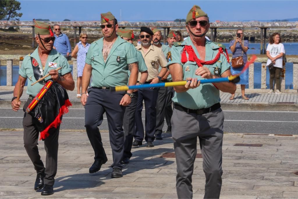 Veteranos legionarios de Galicia se reencuentran de nuevo en Vilanova