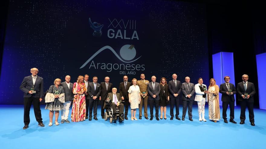 EN IMÁGENES | Los premiados en la gala de los Aragoneses del Año 2022