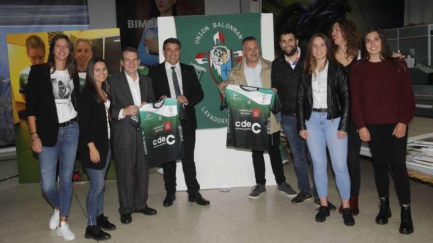 Imagen de la presentación del patrocinio de CdeC. // R. Grobas