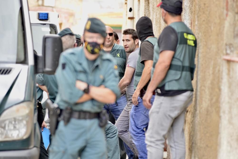 Macrooperación policial contra el narcotráfico en Cartagena