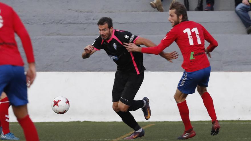 El Alcoyano pierde contra el Atlético Saguntino en el tiempo de prolongación