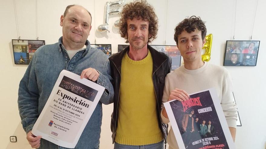 Llanera marca el ritmo: exposición sobre el veinte aniversario de la Big Band y presentación de un disco muy especial