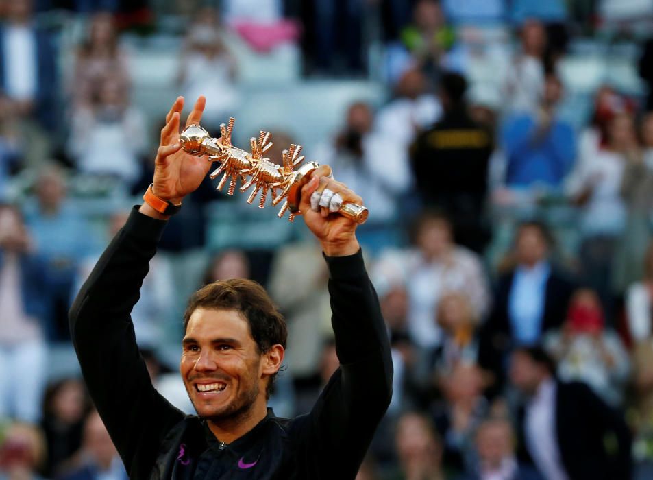 Final del Masters de Madrid: Thiem - Nadal en imágenes