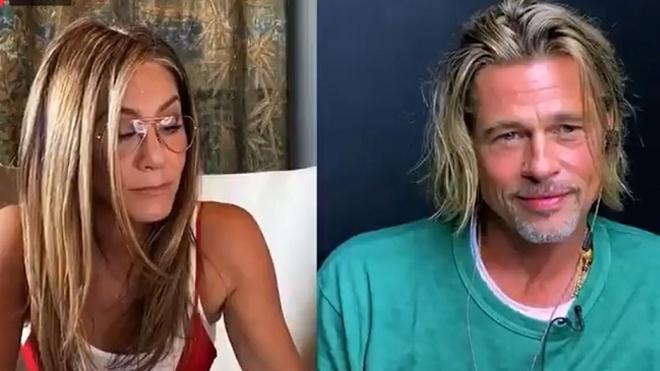 El reencuentro virtual de Jennifer Aniston y Brad Pitt en la lectura de un guion