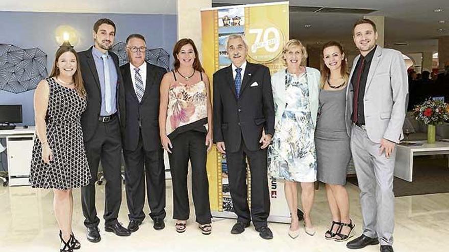 Celebración de los 70 años de Universal Hotels de la Colònia de Sant Jordi