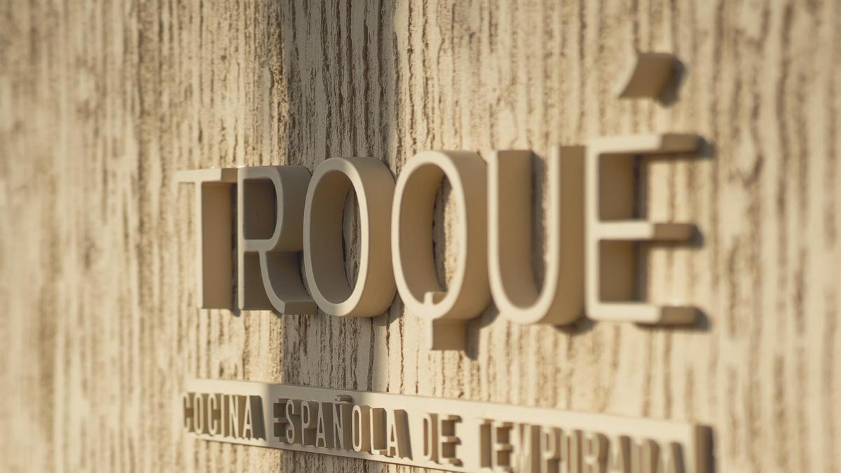 Entrada al restaurante Troqué, en Adeje.