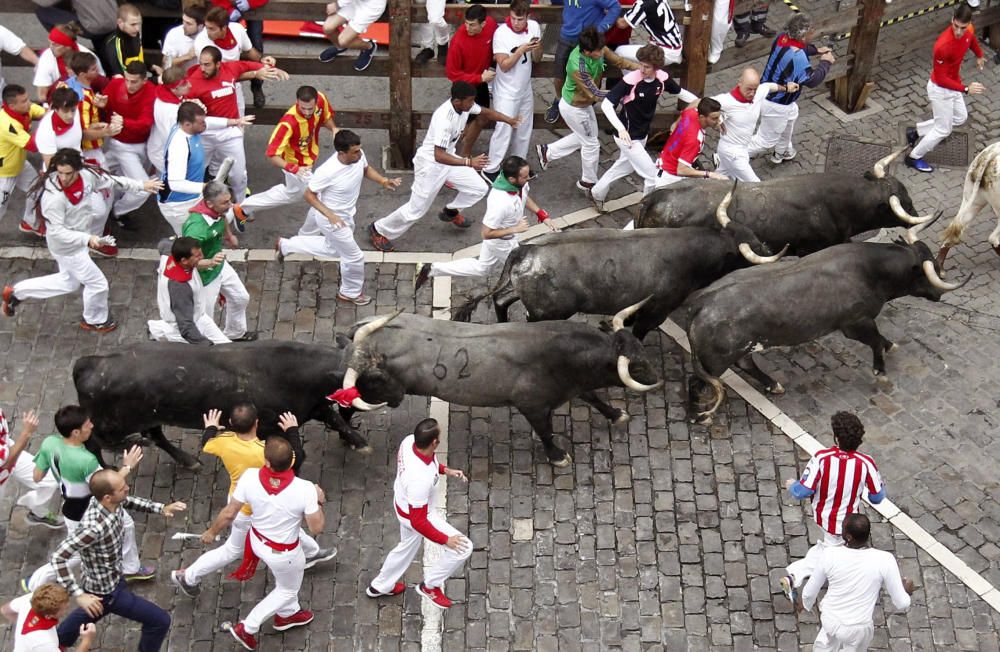 Último encierro de los Sanfermines 2016