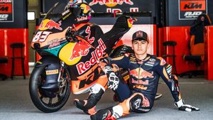 Álvaro Carpe, piloto del Red Bull KTM Ajo