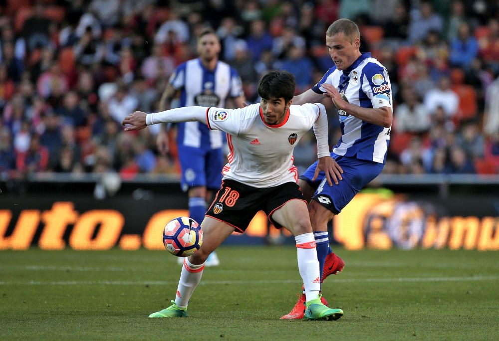 Valencia - Deportivo, en imágenes