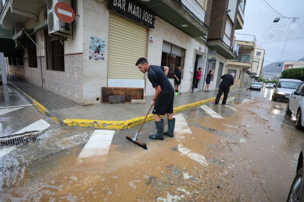 El temporal ha inundado calles, sótanos y garajes.