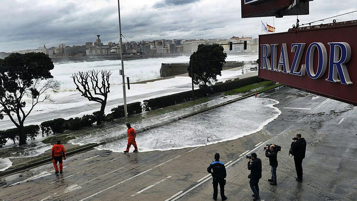 La erosión provocará el retroceso de hasta tres metros de la costa ...
