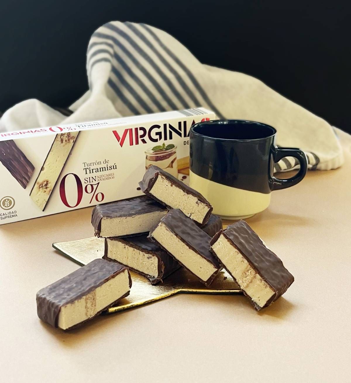 Turrón de tiramisú de Virginias