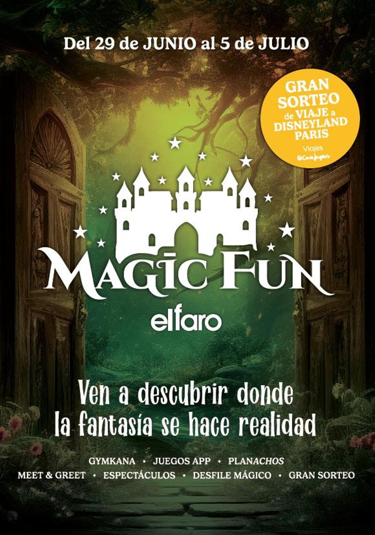 Cartel de Magic Fun.