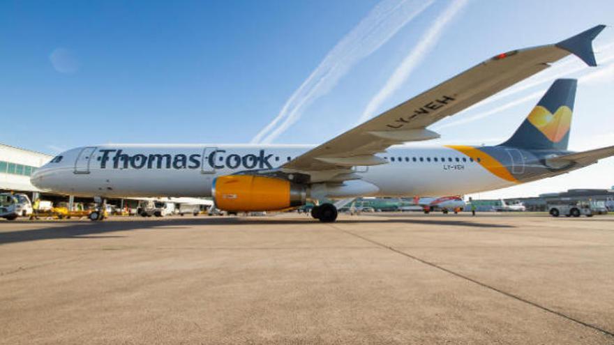 Avión de Thomas Cook