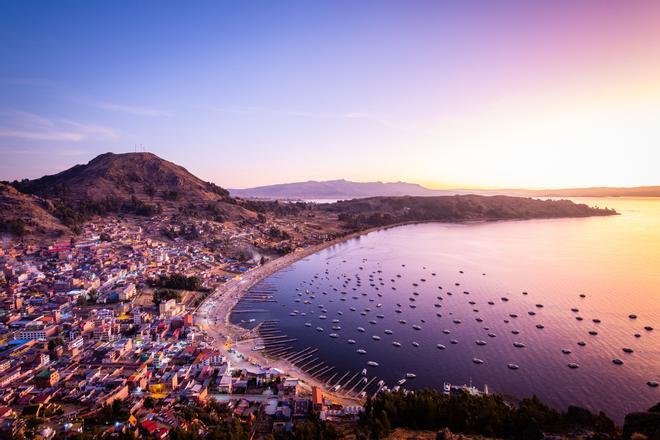 Copacabana, junto al lago titicaca