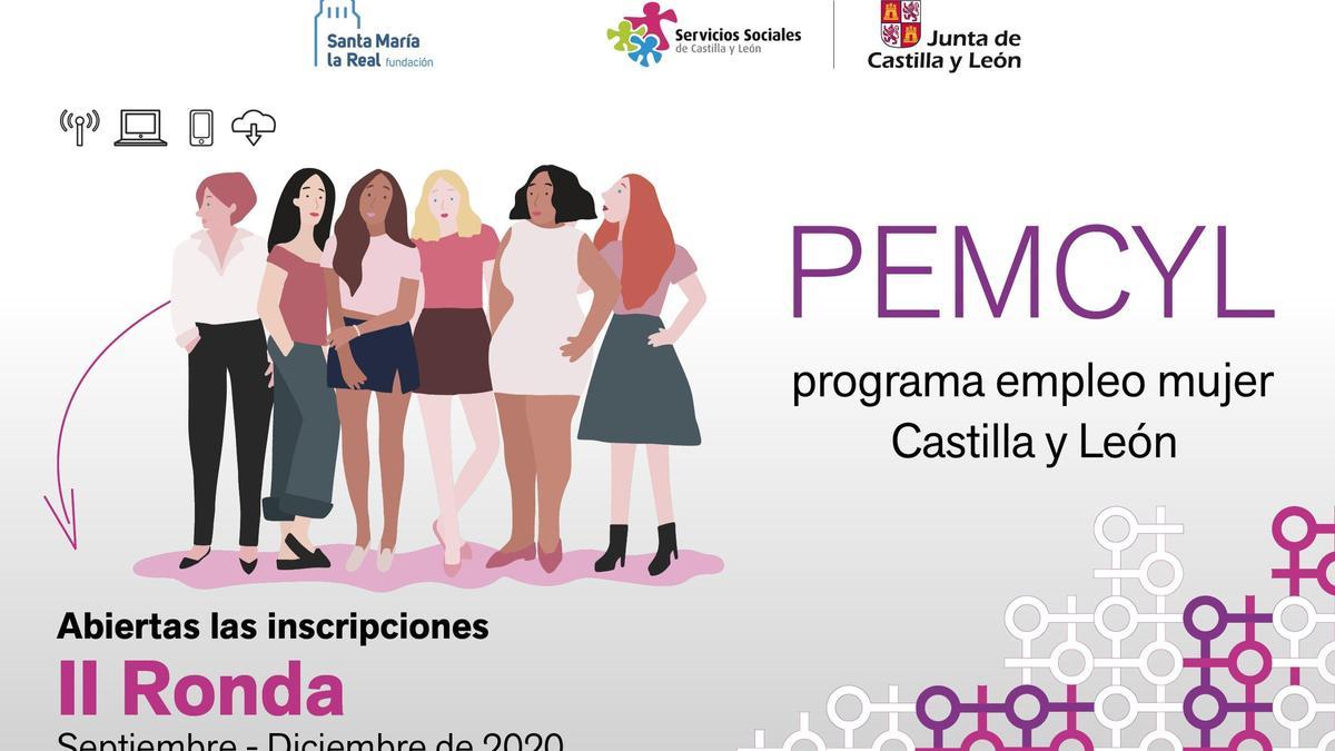Pemcyl, programa para el empleo de la mujer en Castilla y León.