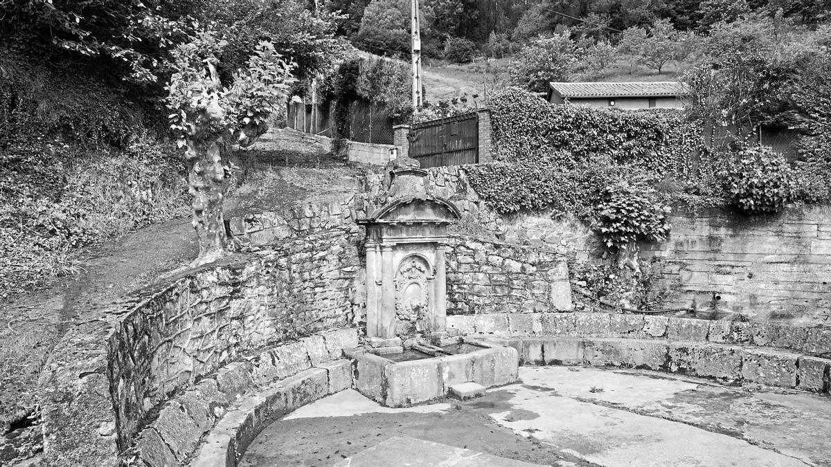 La fuente de La Manzaneda.