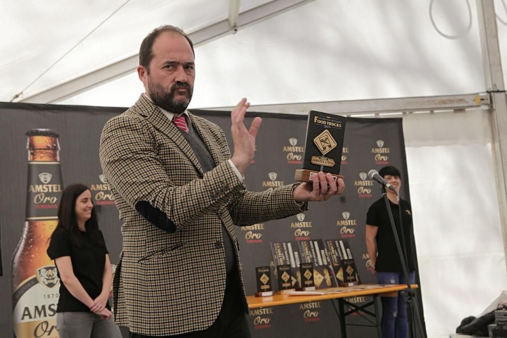 Entrega de premios del Campeonato de España de Food Trucks en Gijón