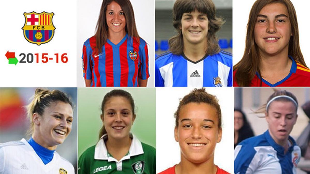 Los fichajes del Barça femenino