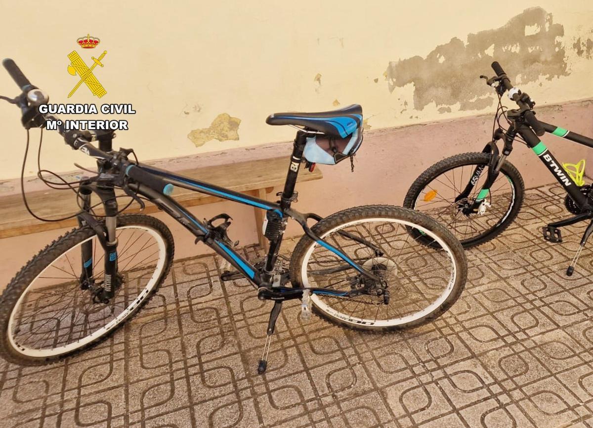05/06/2026 Bicicletas recuperadas en el marco de la operación ESPAÑA EUROPA MURCIA SOCIEDAD GUARDIA CIVIL