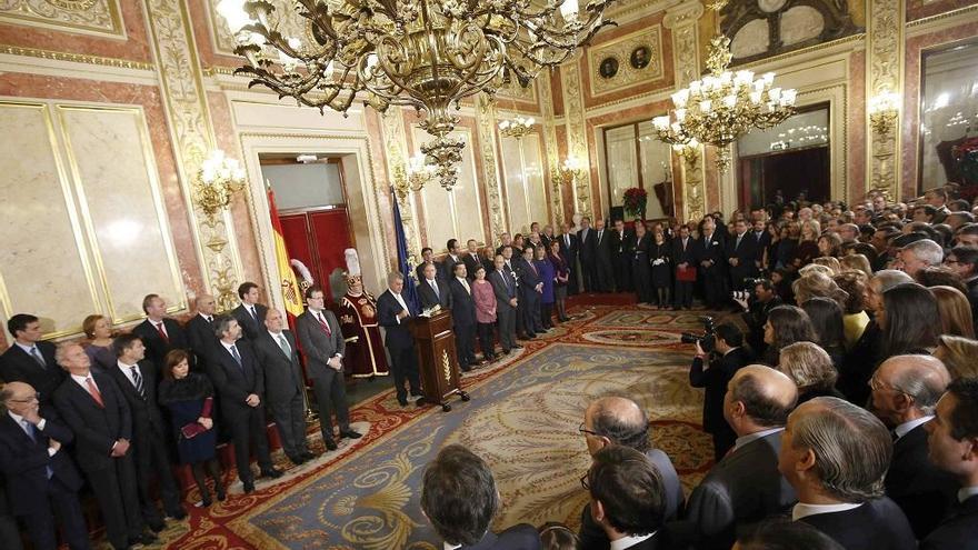 Imagen de una de las pasadas ediciones de los actos conmemorativos de la Constitución.