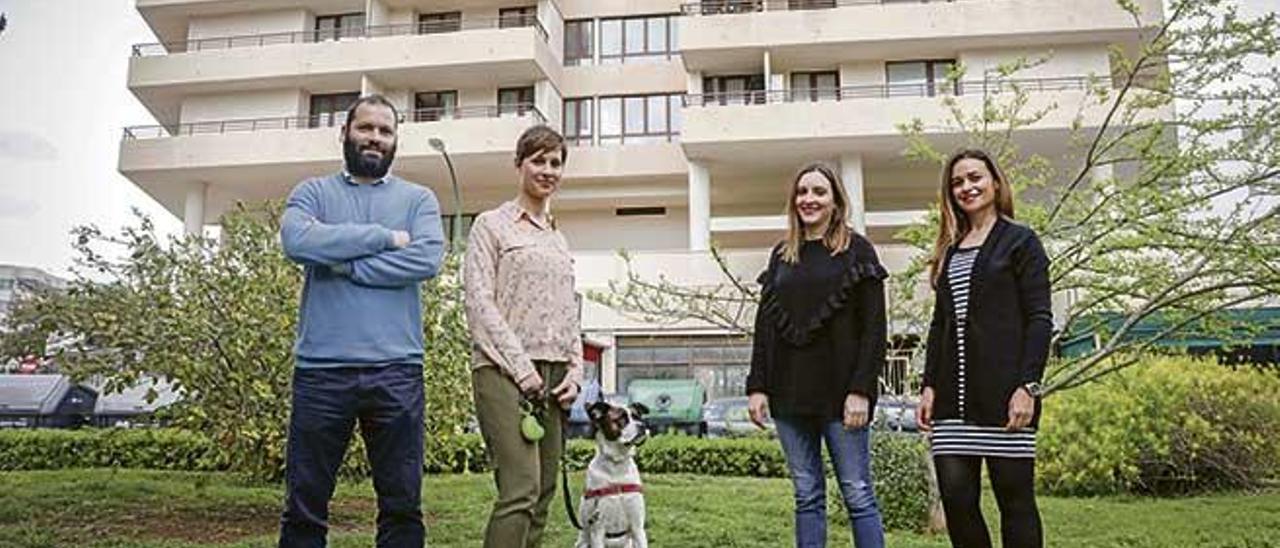 Sergio y Auxi llevan varios años viviendo en régimen de alquiler en Palma, Marta continúa en casa de sus padres al no poder asumir los gastos que conlleva la independencia y Puri, procedente de Murcia, vino a la isla por trabajo y es la cuarta vez en ocho meses que cambia de piso.