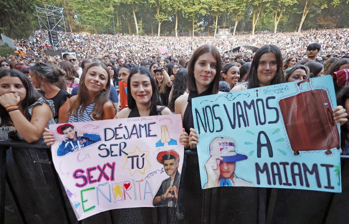 Las imágenes del concierto de Abraham Mateo en Castrelos