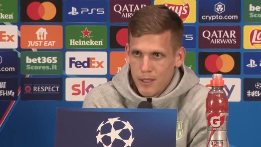 Dani Olmo explica cómo llega el equipo al partido más importante de la temporada